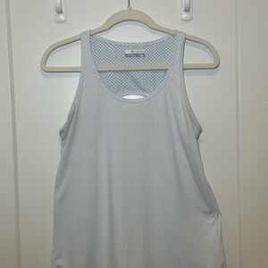 Columbia Women's light blue athletic Tank Top